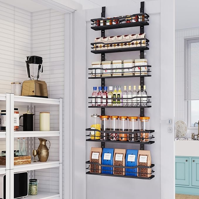 Eastherry Over The Door Pantry Organizer，6-Tier Over The Door Organizer by Unknown