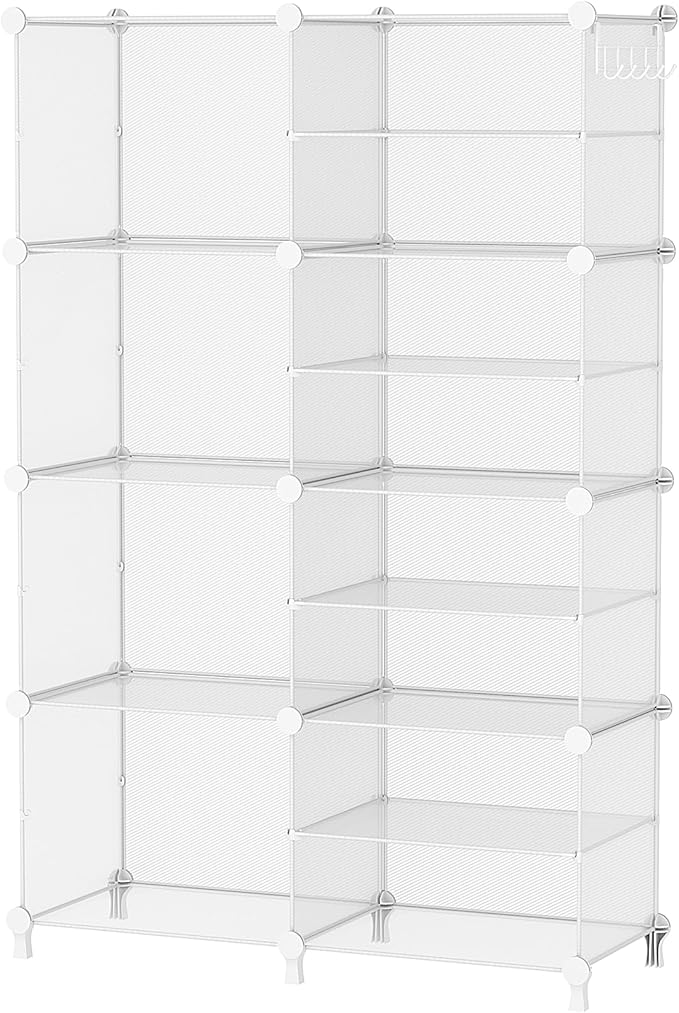 AWTATOS Closet Organizer 8 Cube Storage Shelves Clothes Organizers Closet by AWTATOS