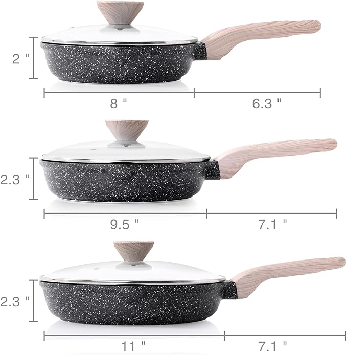 Kordisen Nonstick Frying Pan Set - Image 6