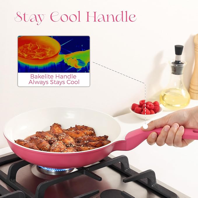 PRICUSIS Nonstick Ceramic Frying Pan - Image 3