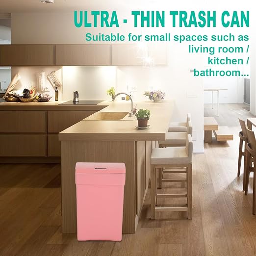 BestOffice 13 Gallon Trash Can Automatic Kitchen Trash Can Touch Free - Image 6