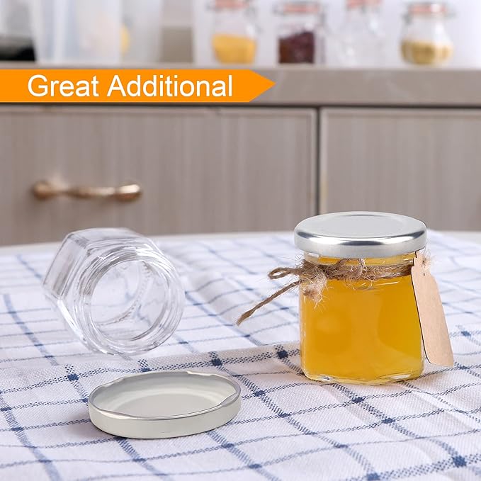 Accguan 30 Pcs 1.5 oz Glass Jars - Image 4