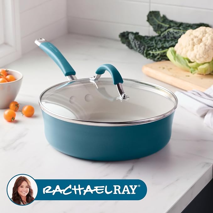 Rachael Ray Cucina Ceramic Nonstick Saute Pan - Image 7