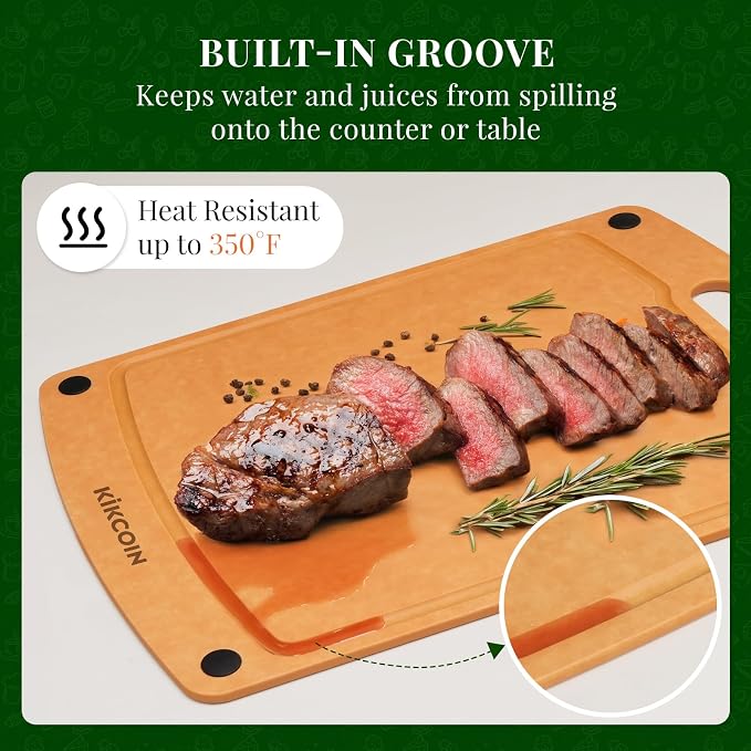 Kikcoin Wood Cutting Board, Cutting Boards - Image 4
