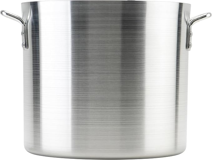 Winco Heavy-Duty Aluminum Stock Pot, 24 Quart by Winware