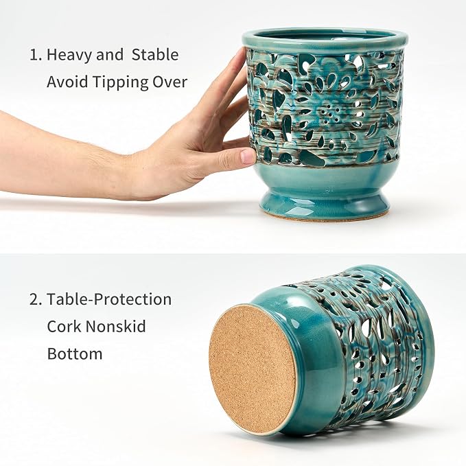 Farmhouse Kitchen Utensil Holder - Image 5