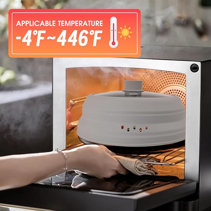 Microwave Splatter Cover Glass Microwave Cover - Image 6