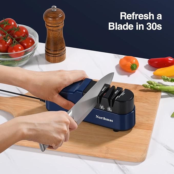 Northmas Knife Sharpener, Professional Electric Knife Sharpener - Image 4