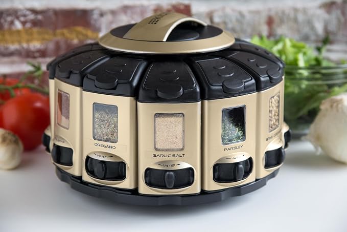 KitchenArt 57010 Select-A-Spice Auto-Measure Carousel Professional Series - Image 5