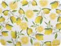 Lemon Dish Drying Mat for Kitchen Counter Spring Summer Microfiber Absorbent by Unknown
