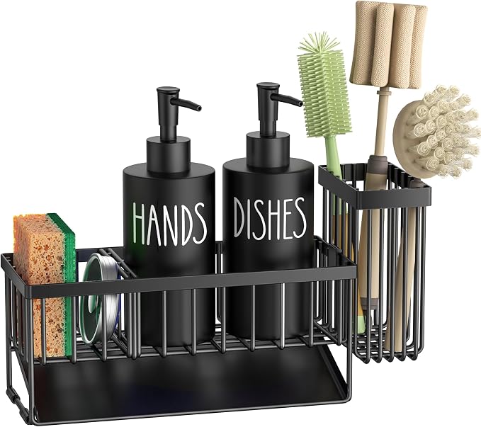 MASADI Kitchen Dish Soap Dispenser Set - Image 9
