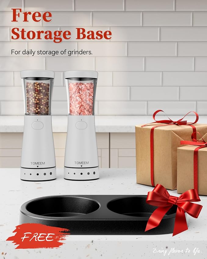 Electric Salt and Pepper Grinder Set - Image 9