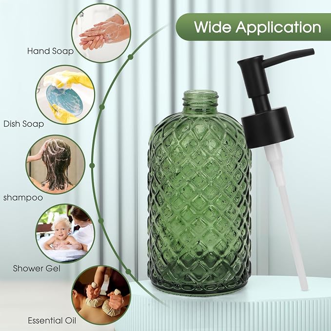 Topsky Gem Glass Soap Dispenser - Image 7