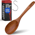 PriorityChef Premium Teak Wooden Spoon by PriorityChef