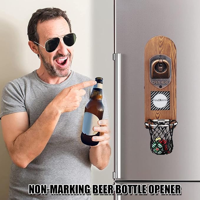 Beer Bottle Openers with DIY Ink Screen, Traceless Bottle Opener Wall Mounted - Image 5