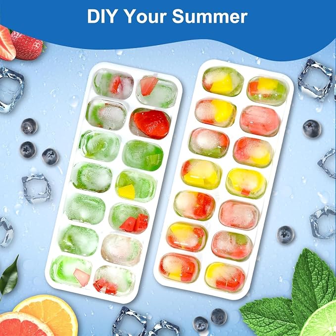 Ice Cube Tray, Ice Cube Trays for Freezer 5 Pack - Image 5