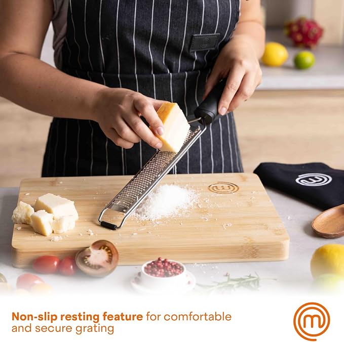 MasterChef Zester Grater with Handle, Kitchen Tool - Image 3