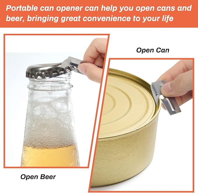 12 Pieces Military Style Can Openers - Image 4