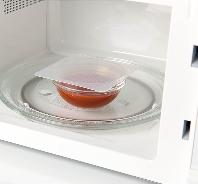 HIC Kitchen Splatter Guards for Microwave, BPA Free - Image 4