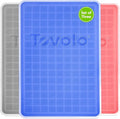Tovolo Mini Ice Cube Tray with Lid Set of 3 Assorted Colors Small Ice Maker by Tovolo