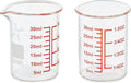 High Borosilicate Glass Measuring Cup-V-Shaped Spout，Glass Measuring Beaker by AckersBORO33