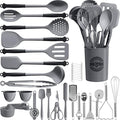 Kikcoin 43Pcs Large Kitchen Utensils Set by Kikcoin
