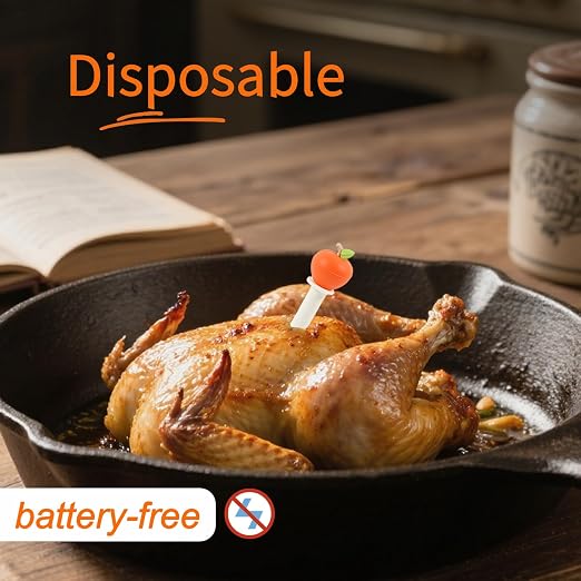 CloudHand Meat Turkey Pop Up Timer & Flavor Injector Set, Turkey Thermometer - Image 7