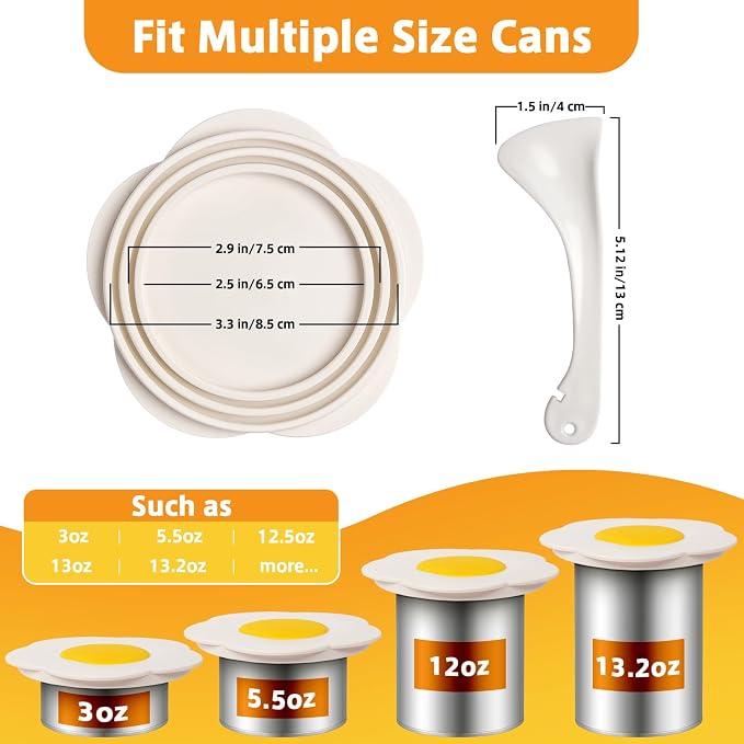 Pet Food Can Lids, Universal Size Can Covers - Image 3
