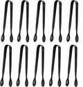10 Pack Small Ice Tongs Sugar Tongs, Stainless Steel Mini Serving Appetizers by TOUGS