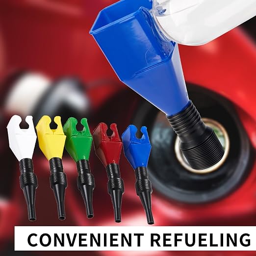 Funnels for Automotive Use, Flexible Draining Tool Snap Funnel, Oil Snap for - Image 2