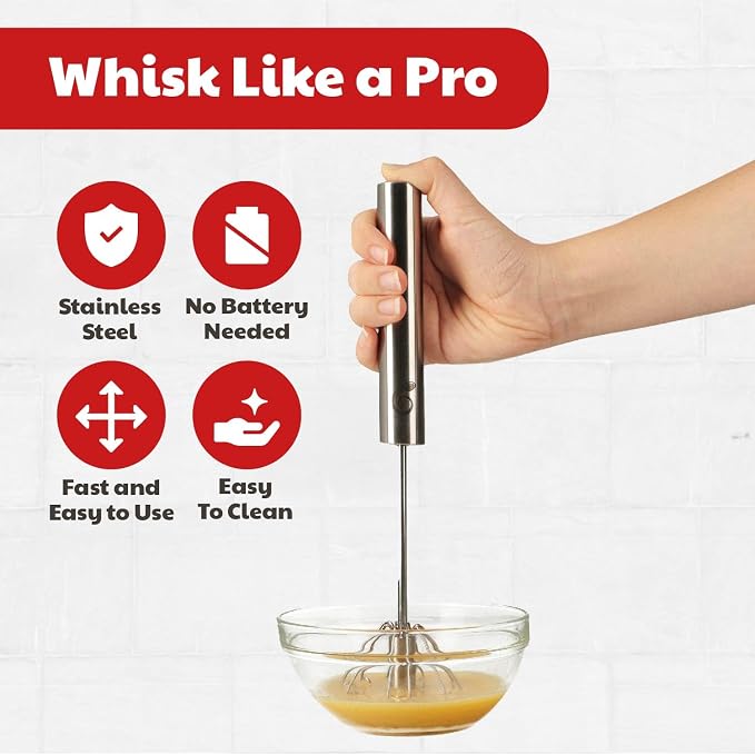 Stainless Steel Egg Beater - Image 7