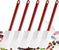 Flexible Rubber Spatulas 5PCS, Silicone Spatula Set, Soft Rubber Spatula by masteymoh