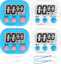 ZILLEEN Classroom Timer for Kids Teachers 4 Pack Digital Timers by ZILLEEN