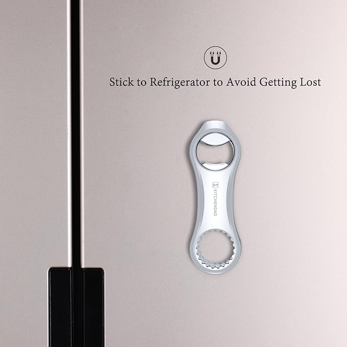 KITCHENDAO Magnetic Beer Bottle Opener - Image 2