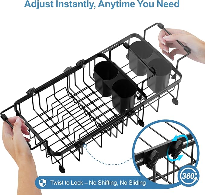 iSPECLE Small Sink Dish Drying Rack - Image 5