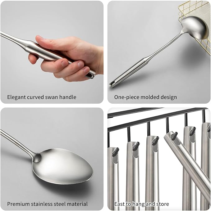 304 Stainless Steel Cooking Utensil, Kitchen Kitchen Utensil - Image 4
