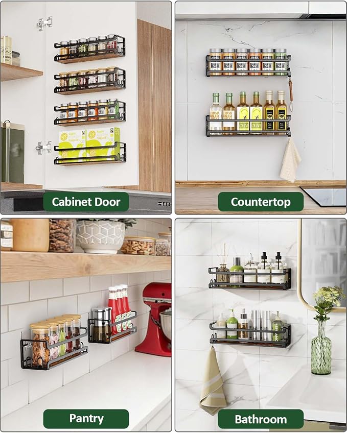 Doakhirmit Wall Mounted Spice Rack - Image 8
