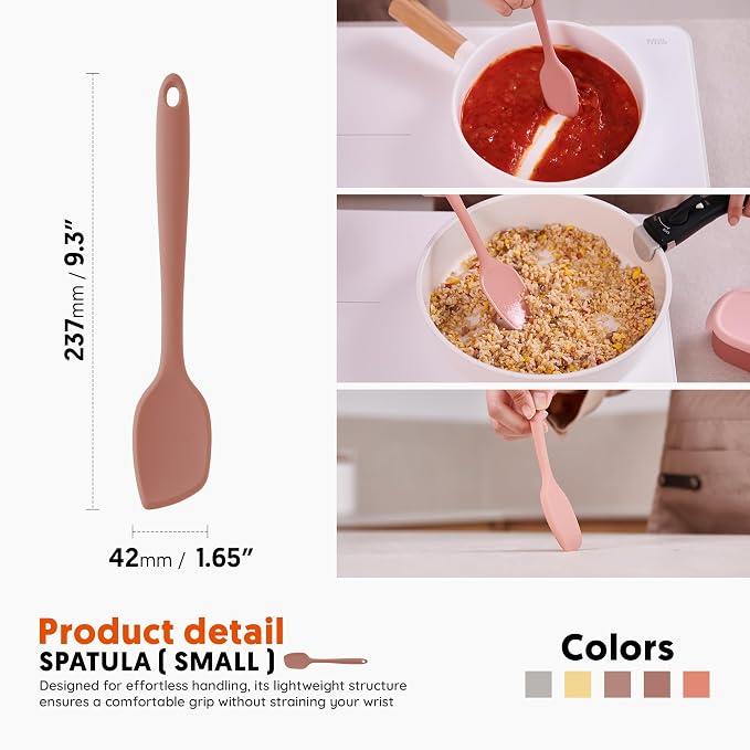 Platinum Silicone Spatula – BPA Free Silicone Spatula - Image 2