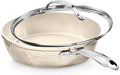 GOTHAM STEEL Hammered 10 Inch Non Stick Frying Pans by GothamSteel