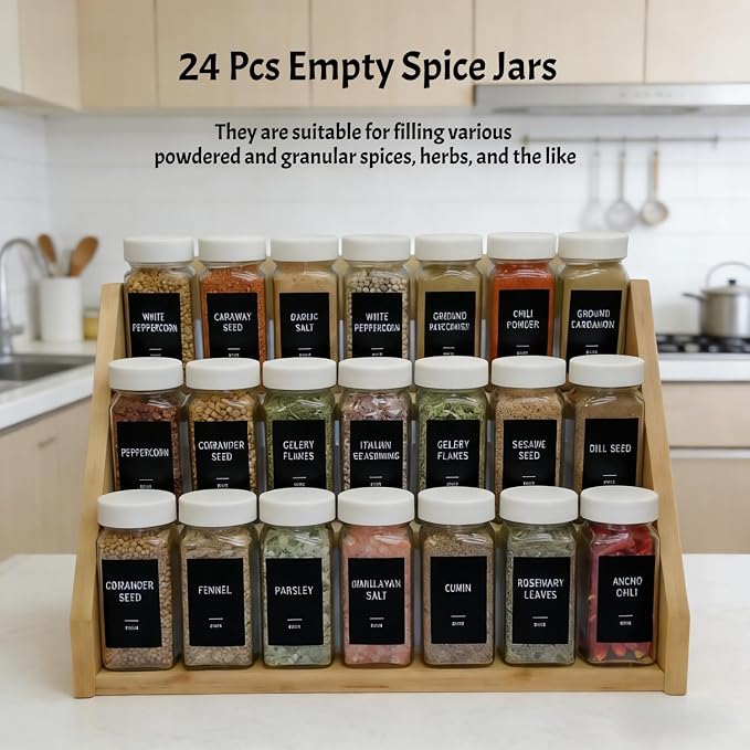Spice Jars with Labels - Image 3