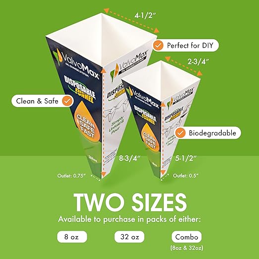 ValvoMax Disposable Funnels, Automotive Fluids, and Household Liquids - Image 5