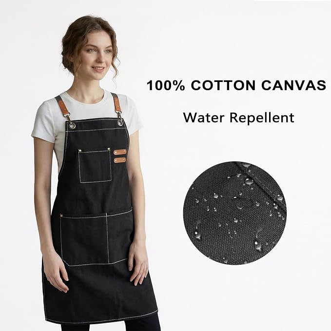 ZOMAO Chef Apron for Women Men - Image 2