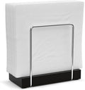 Napkin Holder for Table, Bamboo Iron Standing Napkin Dispenser for Kitchen by Wican