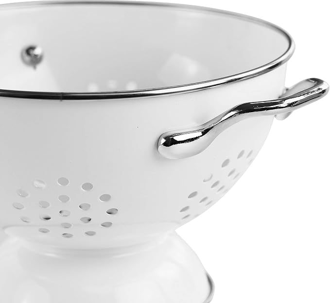 Calypso Basics by Reston Lloyd Powder Coated Enameled Colander, 1.5 Quart - Image 4