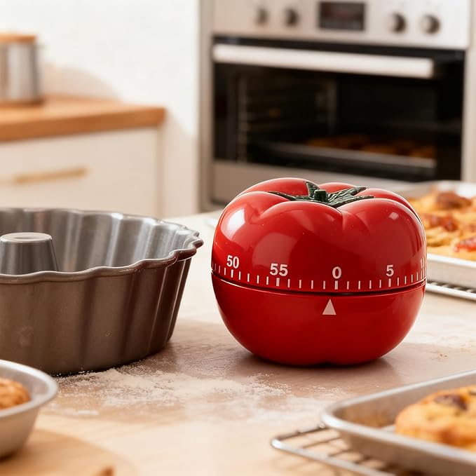 Kitchen Timers for Cooking in Charming Tomato Shape - Image 6