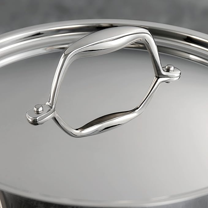 Tramontina Signature Tri-Ply Clad Stainless Steel 3-Quart Sauce Pan - Image 6