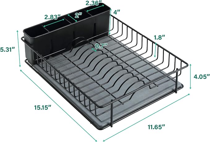 SunnyPoint 304 Stainless Steel Dish Drying Rack - Image 7