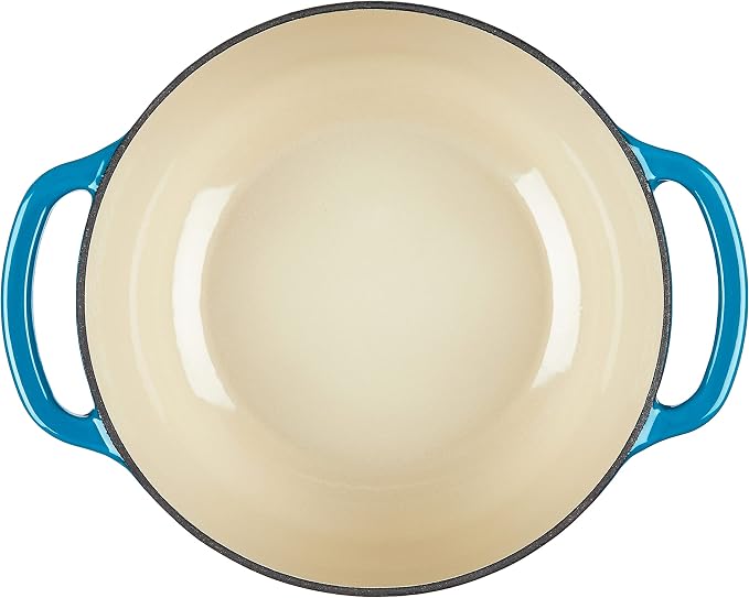 Lodge 4.5 Quart Enameled Cast Iron Dutch Oven - Image 3