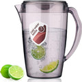 HOMQUEN Plastic Pitcher, 60 Oz/1.8L Water Carafe by HOMQUEN