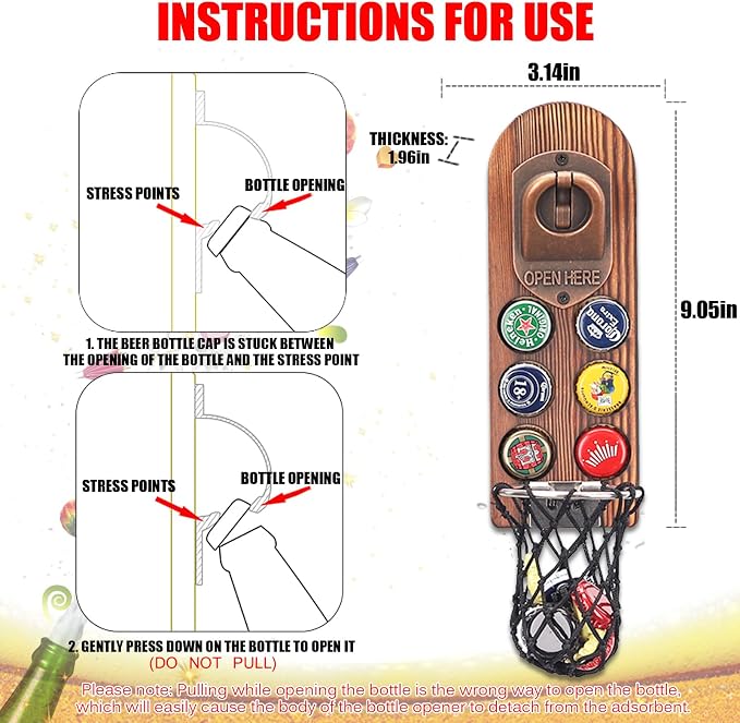 Wooden Beer Bottle Openers - Image 3